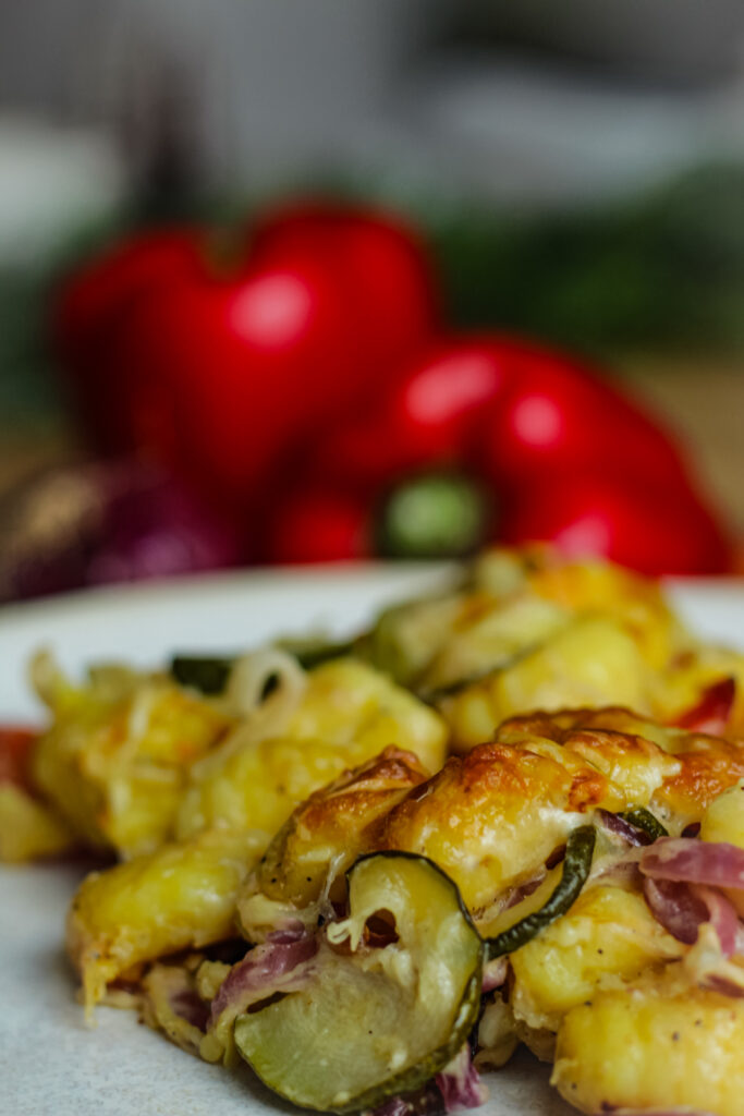 Gnocchi Gemüse Auflauf